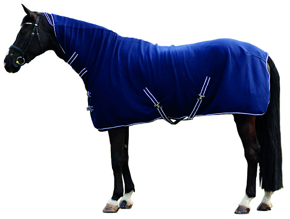 Q-Essentials fleecedeken Basic met hals