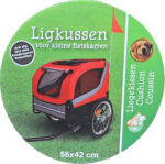 Kussen voor Runner 1 Antislip Zwart