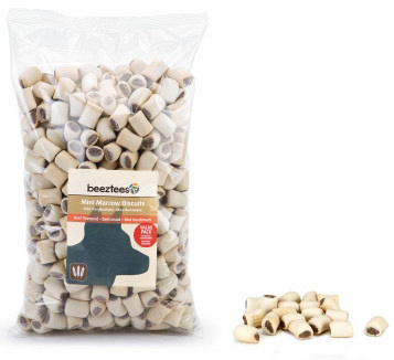 Beeztees mini mergkoekjes rund <br>1400 gr