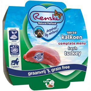 Renske hondenvoer Vers Vlees maaltijd Senior Graanvrij 100 gr
