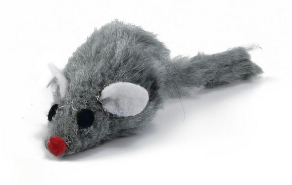 Beeztees Muisje Korthaar Grijs